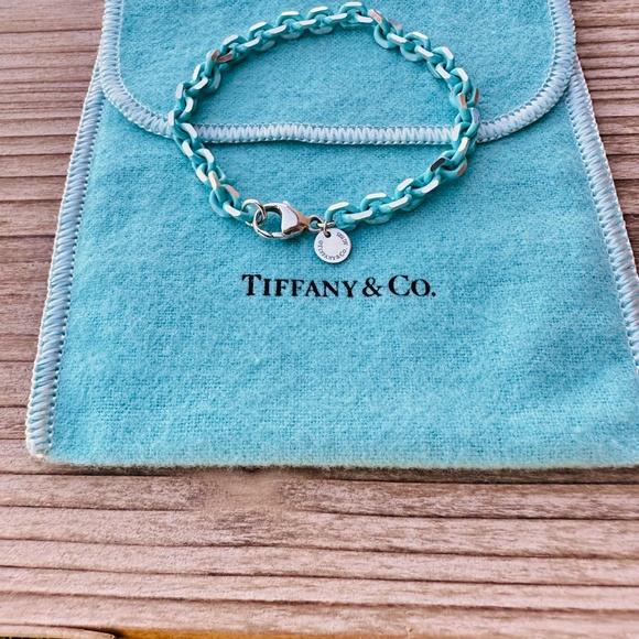 RARE and RETIRED Blue Enamel Sparkler in Silver, 7" - Picture 4 of 6